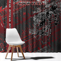 Personalised Cycling New Zealand Window Curtain Aotearoa Pride Sportswear LT22 - Polynesian Pride