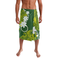 Cook Islands Maori Language Week Lavalava Tiare Maori Kuki Airani Green Pattern LT22 Green - Polynesian Pride