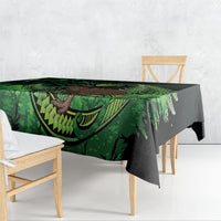 Kiwi New Zealand Personalised Tablecloth Aotearoa Map Silver Fern Koru Pattern LT22 - Polynesian Pride