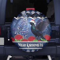 New Zealand Tui Bird Christmas Spare Tire Cover Pohutukawa Xmas Tree Meri Kirihimete