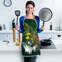 Kea Bird Kowhai New Zealand Apron Mountain Landscape Maori Art LT22 - Polynesian Pride