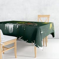 Kea Bird Kowhai New Zealand Tablecloth Mountain Landscape Maori Art LT22 - Polynesian Pride