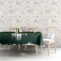 Kea Bird Kowhai New Zealand Tablecloth Mountain Landscape Maori Art LT22 - Polynesian Pride