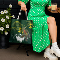 Kea Bird Kowhai New Zealand Tote Bag Mountain Landscape Maori Art LT22 - Polynesian Pride
