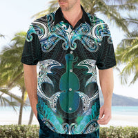 New Zealand Kotiate Weapon Hawaiian Shirt Aotearoa Mango Paua Shell Maori Pattern LT22 - Polynesian Pride