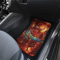 New Zealand Kea Bird Matariki Personalised Car Mats Silver Fern Maori Pattern LT22 - Polynesian Pride