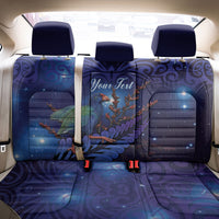 Takahe New Zealand Personalised Back Car Seat Cover Harakeke Silver Fern Maori Pattern LT22 - Polynesian Pride