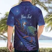 Takahe New Zealand Personalised Hawaiian Shirt Harakeke Silver Fern Maori Pattern LT22 - Polynesian Pride