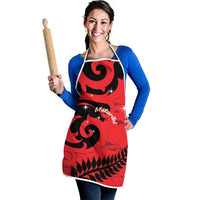 New Zealand Matariki Apron Maori New Year Koru Pattern LT22 - Polynesian Pride