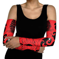 New Zealand Matariki Arm Sleeves Maori New Year Koru Pattern LT22 - Polynesian Pride