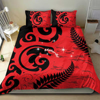 New Zealand Matariki Bedding Set Maori New Year Koru Pattern LT22 - Polynesian Pride