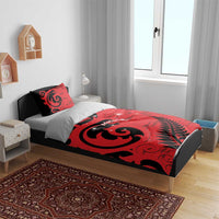 New Zealand Matariki Bedding Set Maori New Year Koru Pattern LT22 - Polynesian Pride