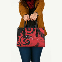 New Zealand Matariki Leather Bag Maori New Year Koru Pattern LT22 - Polynesian Pride