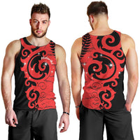 New Zealand Matariki Men Tank Top Maori New Year Koru Pattern LT22 - Polynesian Pride