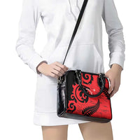 New Zealand Matariki Shoulder Handbag Maori New Year Koru Pattern LT22 - Polynesian Pride