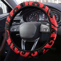 New Zealand Matariki Steering Wheel Cover Maori New Year Koru Pattern LT22 - Polynesian Pride