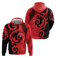 New Zealand Matariki Zip Hoodie Maori New Year Koru Pattern LT22 - Polynesian Pride