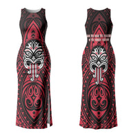 New Zealand Maori Language Week Couples Matching Tank Maxi Dress and Long Sleeve Button Shirt Te Wiki O Te Reo Maori Hei Tiki LT22 - Polynesian Pride