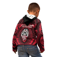 New Zealand Maori Language Week Kid Hoodie Te Wiki O Te Reo Maori Hei Tiki LT22 - Polynesian Pride