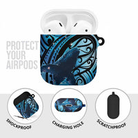 New Zealand Matariki AirPods Case Maori Humpback Whale Galaxy LT22 - Polynesian Pride