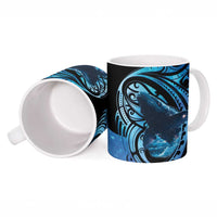 New Zealand Matariki Ceramic Mug Maori Humpback Whale Galaxy LT22 - Polynesian Pride
