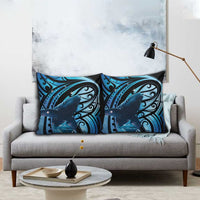 New Zealand Matariki Pillow Cover Maori Humpback Whale Galaxy LT22 - Polynesian Pride
