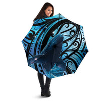 New Zealand Matariki Umbrella Maori Humpback Whale Galaxy LT22 - Polynesian Pride