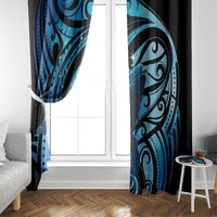 New Zealand Matariki Window Curtain Maori Humpback Whale Galaxy LT22 - Polynesian Pride