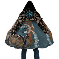 New Zealand Tui Bird Maripi Cloak Maori Weapon Kowhaiwhai Pattern