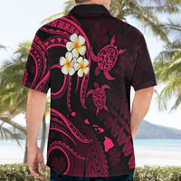 Hawaii Hawaiian Shirt Oahu Islands Pacific Plumeria Pink Vibe LT9 - Polynesian Pride