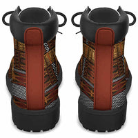 Malo e Lelei Tonga All Season Boots Tongan Ngatu Tapa Cloth - Polynesian Pride