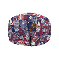 Manuia le Kerisimasi American Samoa Jeff Hat Pacific Patchwork Xmas Vibes - Polynesian Pride