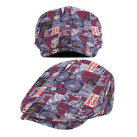 Manuia le Kerisimasi American Samoa Jeff Hat Pacific Patchwork Xmas Vibes - Polynesian Pride