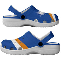 Marshall Islands Clogs Shoes Heritage Palette Flag-Inspired - Polynesian Pride