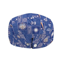 Marshall Islands Merry Christmas Jeff Hat Pacific Patchwork Xmas Vibes - Polynesian Pride