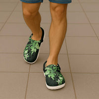 Matariki New Zealand Clogs Shoes Maori Pattern Green Galaxy - Polynesian Pride