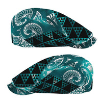 Matariki New Zealand Jeff Hat NZ Niho Taniwha Maori New Year Cyan Galaxy LT14 - Polynesian Pride