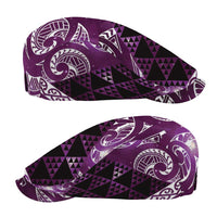 Matariki New Zealand Jeff Hat NZ Niho Taniwha Maori New Year Purple Galaxy LT14 - Polynesian Pride