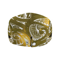 Matariki New Zealand Jeff Hat NZ Niho Taniwha Maori New Year Yellow Galaxy LT14 - Polynesian Pride