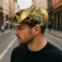 Matariki New Zealand Jeff Hat NZ Niho Taniwha Maori New Year Yellow Galaxy LT14 - Polynesian Pride