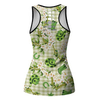 Mokihana Maile Ilima Leis Paniolo Palaka Hollow Tank Top Hawaiian Omaomo Ala Spirit - Polynesian Pride