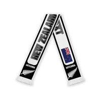 New Zealand 2026 Football Personalised Soccer Scarf Aotearoa Kia Kaha White Fern LT14