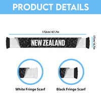 New Zealand 2026 Football Soccer Scarf Come On Aotearoa LT14 - Polynesian Pride