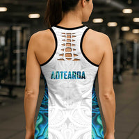 New Zealand Aotearoa Hollow Tank Top Maori Papua Shell Indigenous LT9 - Polynesian Pride