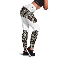 New Zealand Aotearoa Leggings Taniko Art Simple Style