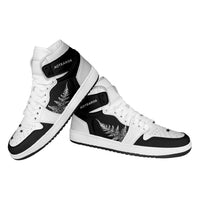 New Zealand Aotearoa Silver Fern High Sneakers AJ1 LT05 - Polynesian Pride