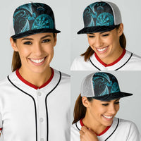 New Zealand Darts Baseball Net Cap Happiness Is A Tight Threesome Maori Paua Shell LT14 - Polynesian Pride