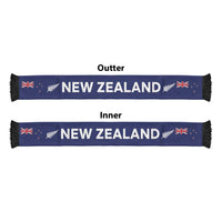 New Zealand Football 2026 Soccer Scarf Flag Style LT05 - Polynesian Pride
