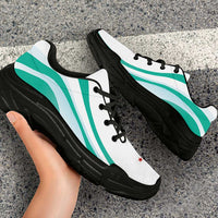 New Zealand Football Chunky Sneakers Curve Style LT05 - Polynesian Pride