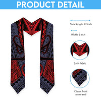 New Zealand Graduation Stole Maori Kiwiana Pattern Tukutuku Motif LT9 - Polynesian Pride